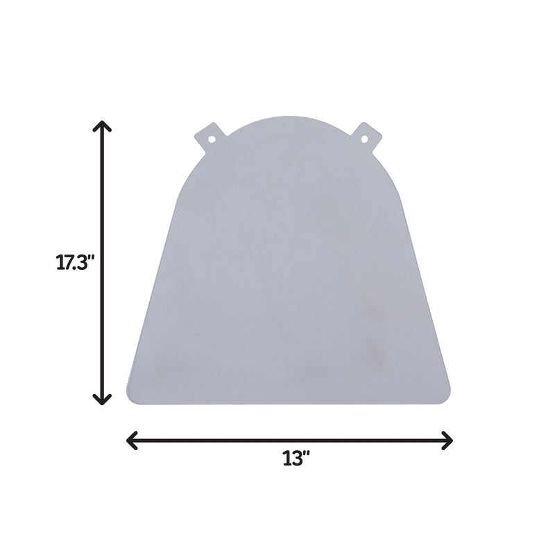 Petmate Indigo Vinyl Doghouse Door, Fits Petmate Medium Indigo Doghouse, White, Made in USA, 12.6" x 12.22" - Image 2